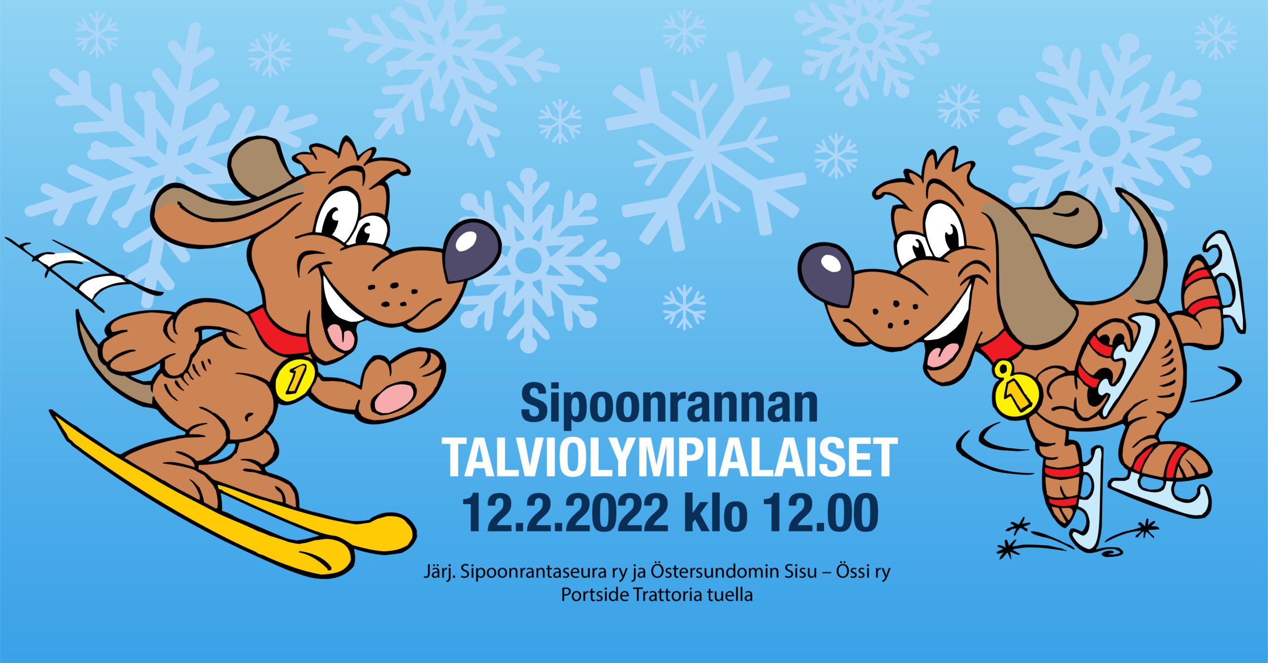Featured image for “12.2. klo 12-14 Talviolympialaiset Sipoonrannassa”